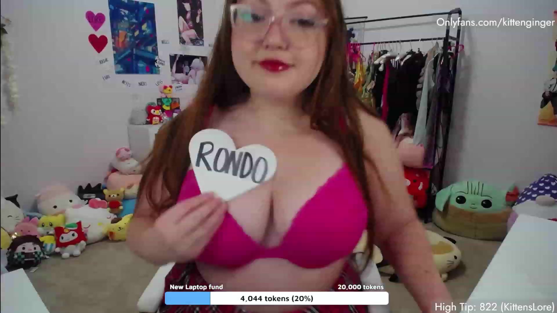 Gallery image thumbnail from KittenGinger's myfreecams stream on, 02/05/2023, 06:07 image 9 of 20