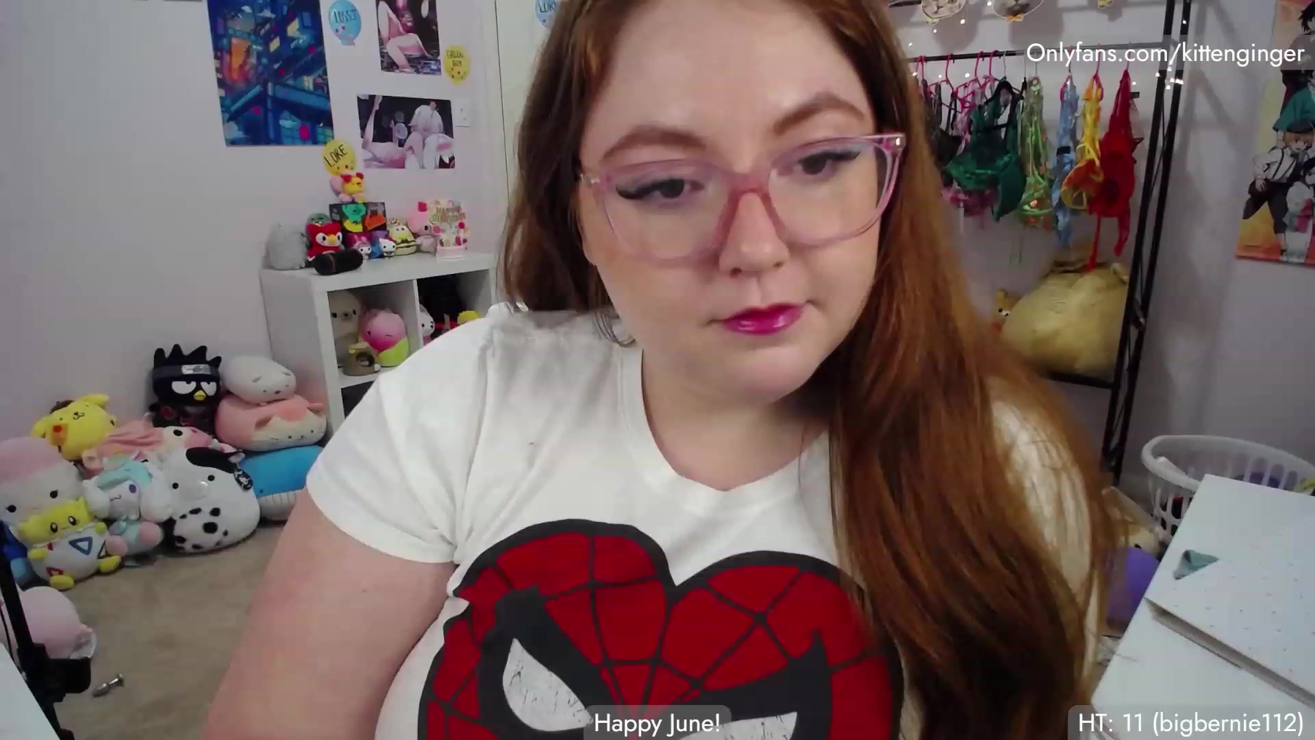 Gallery image thumbnail from KittenGinger's myfreecams stream on, 06/21/2023, 04:11 image 11 of 20