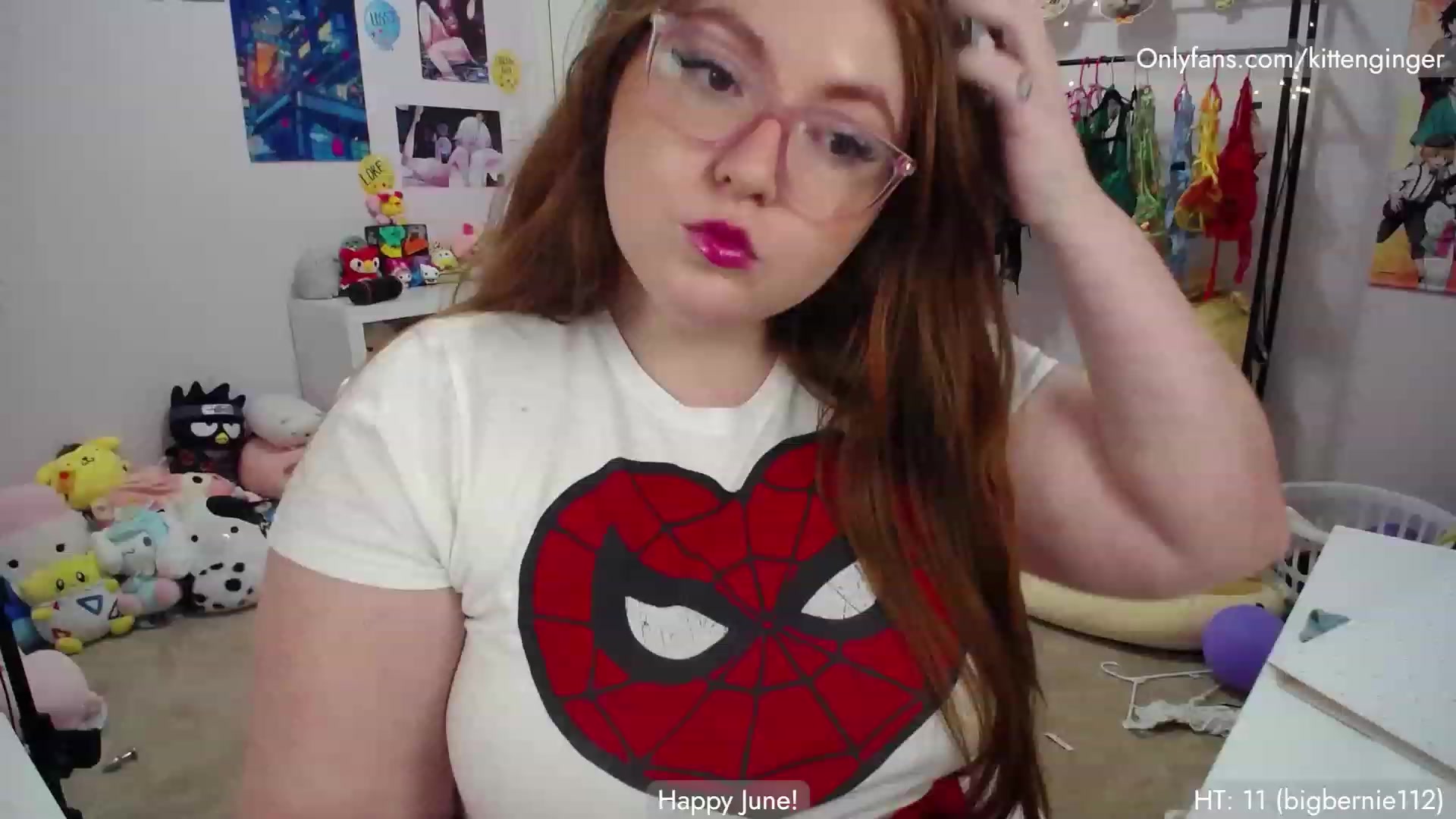 Gallery image thumbnail from KittenGinger's myfreecams stream on, 06/21/2023, 04:11 image 13 of 20