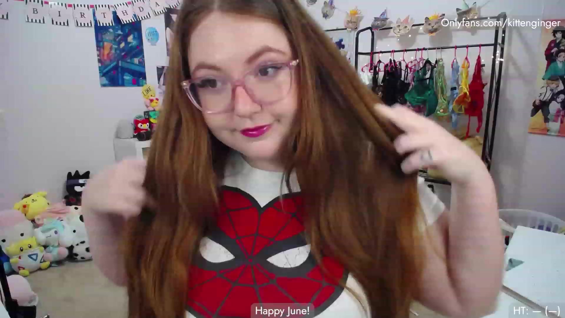 Gallery image thumbnail from KittenGinger's myfreecams stream on, 06/21/2023, 04:11 image 4 of 20