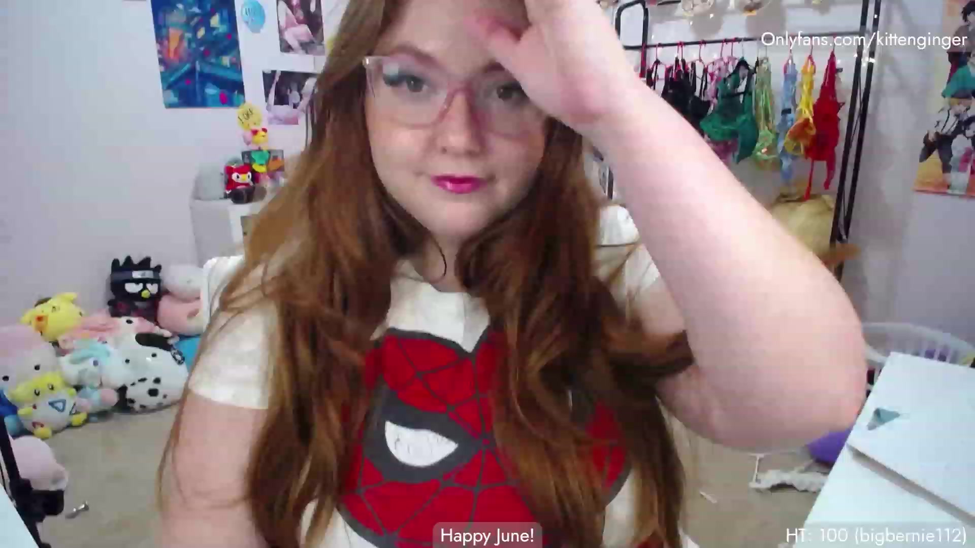 Gallery image thumbnail from KittenGinger's myfreecams stream on, 06/21/2023, 04:11 image 17 of 20