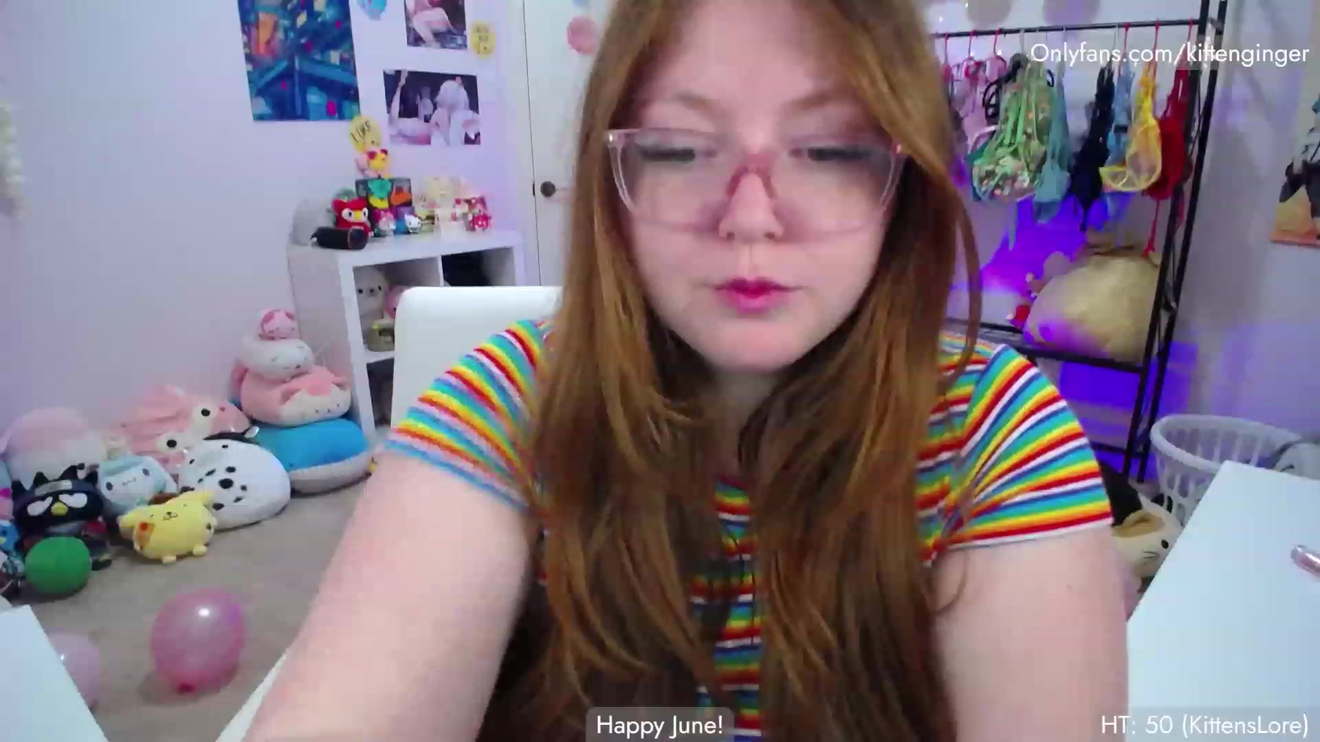 Gallery image thumbnail from KittenGinger's myfreecams stream on, 06/29/2023, 04:02 image 8 of 20