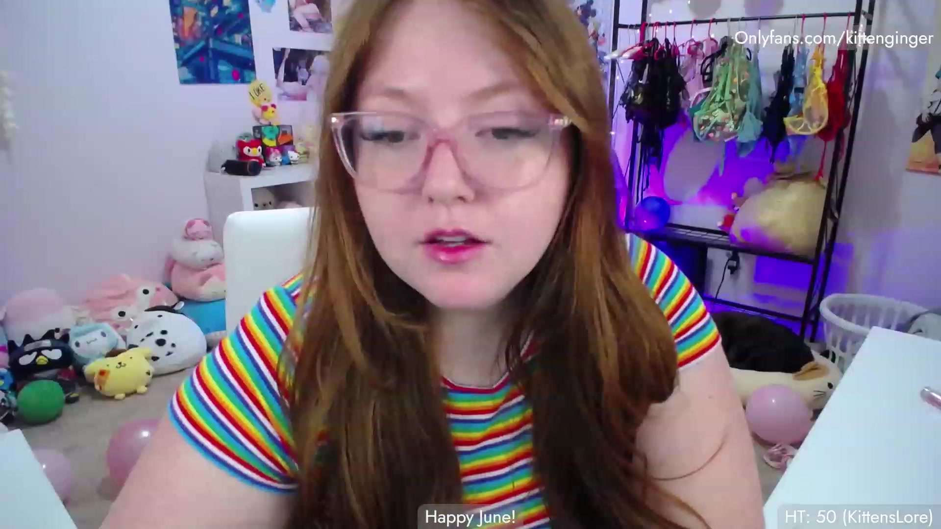Gallery image thumbnail from KittenGinger's myfreecams stream on, 06/29/2023, 04:02 image 9 of 20