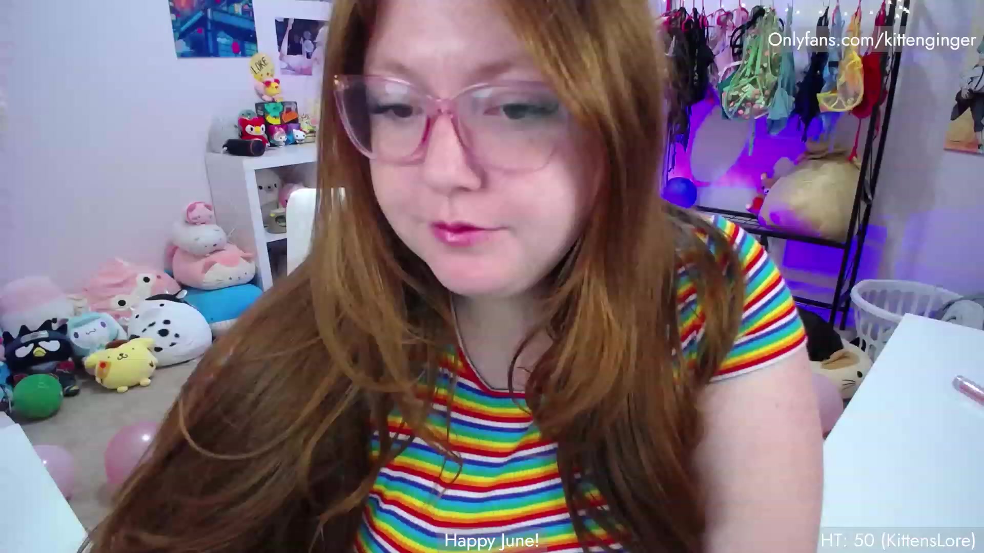 Gallery image thumbnail from KittenGinger's myfreecams stream on, 06/29/2023, 04:02 image 3 of 20