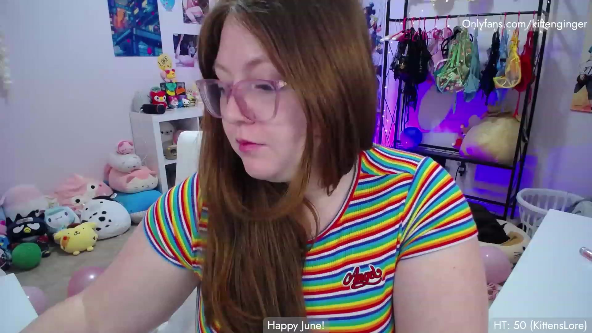 Gallery image thumbnail from KittenGinger's myfreecams stream on, 06/29/2023, 04:02 image 15 of 20