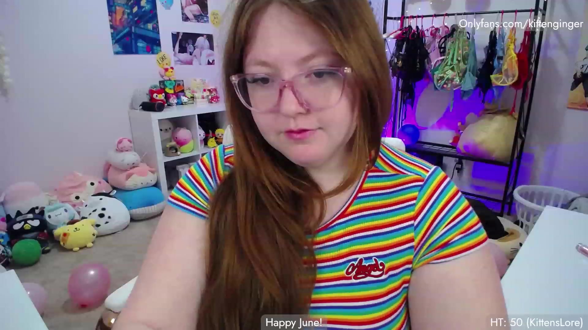 Gallery image thumbnail from KittenGinger's myfreecams stream on, 06/29/2023, 04:02 image 13 of 20