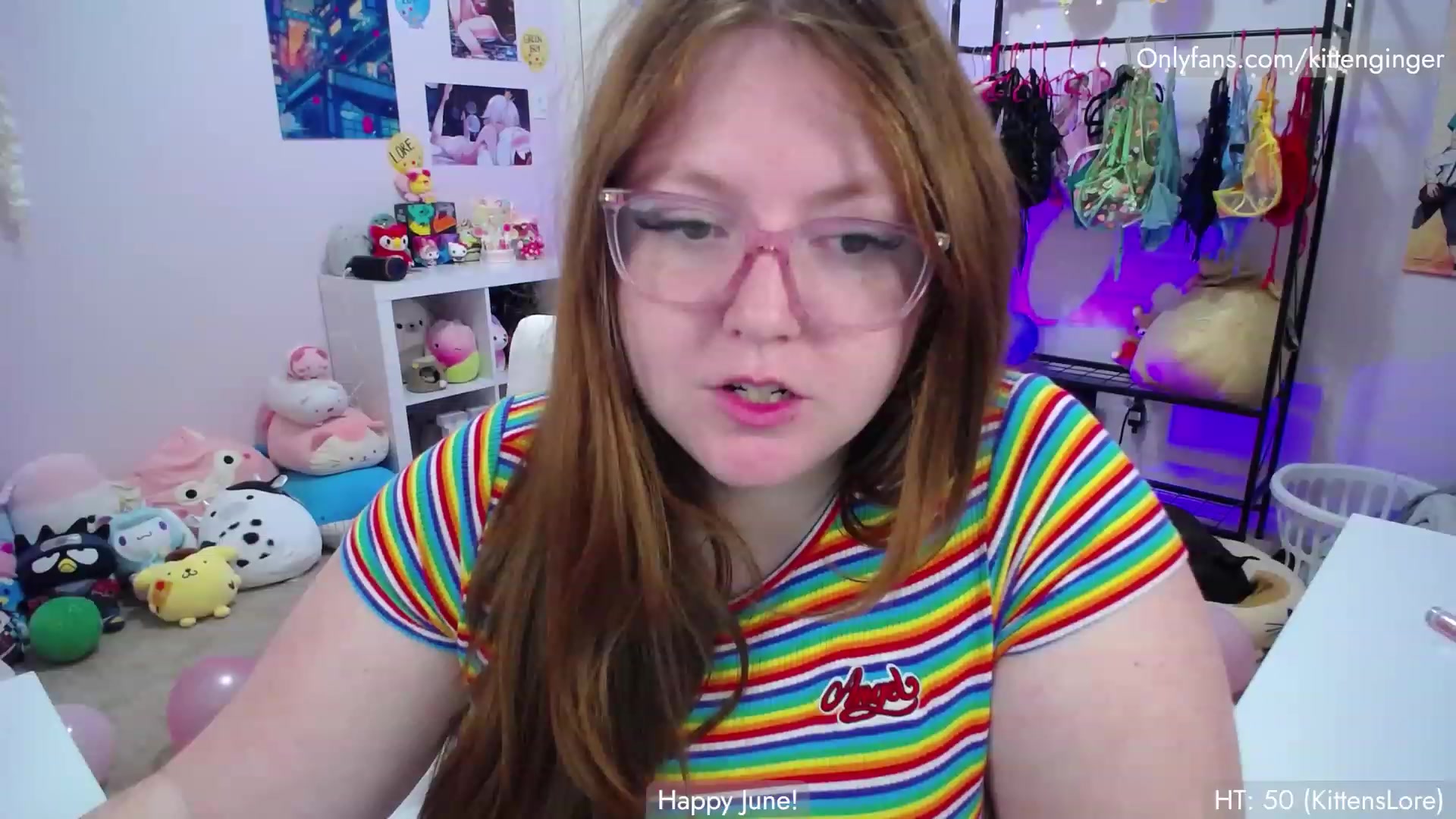 Gallery image thumbnail from KittenGinger's myfreecams stream on, 06/29/2023, 04:02 image 17 of 20