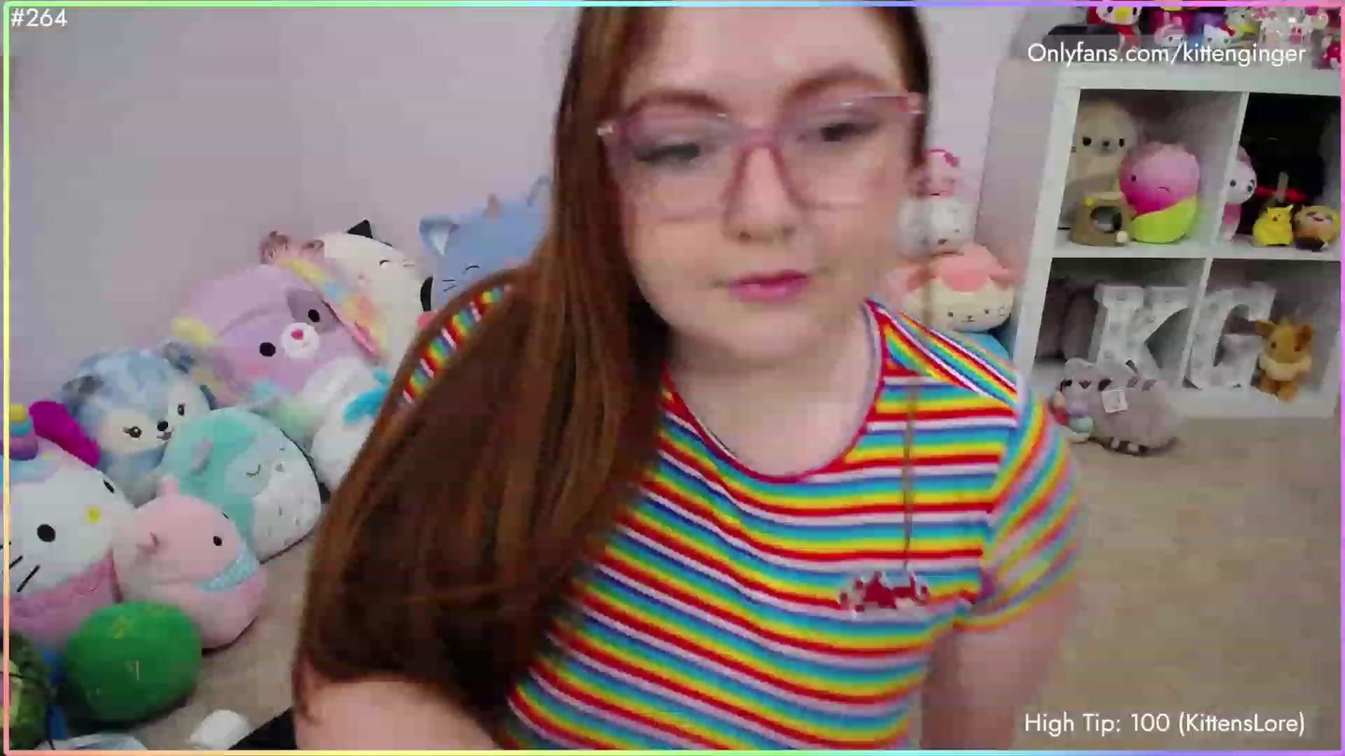 Gallery image thumbnail from KittenGinger's myfreecams stream on, 07/03/2023, 04:10 image 10 of 20