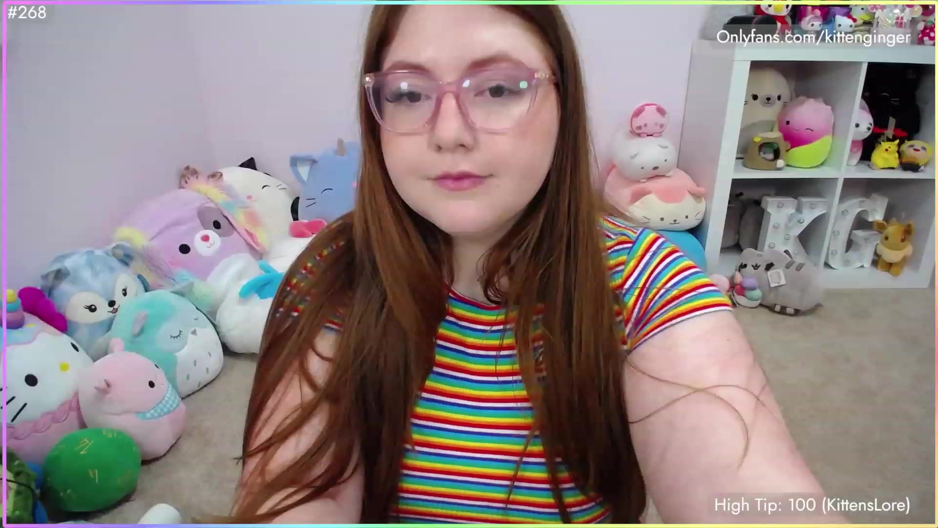 Gallery image thumbnail from KittenGinger's myfreecams stream on, 07/03/2023, 04:10 image 1 of 20