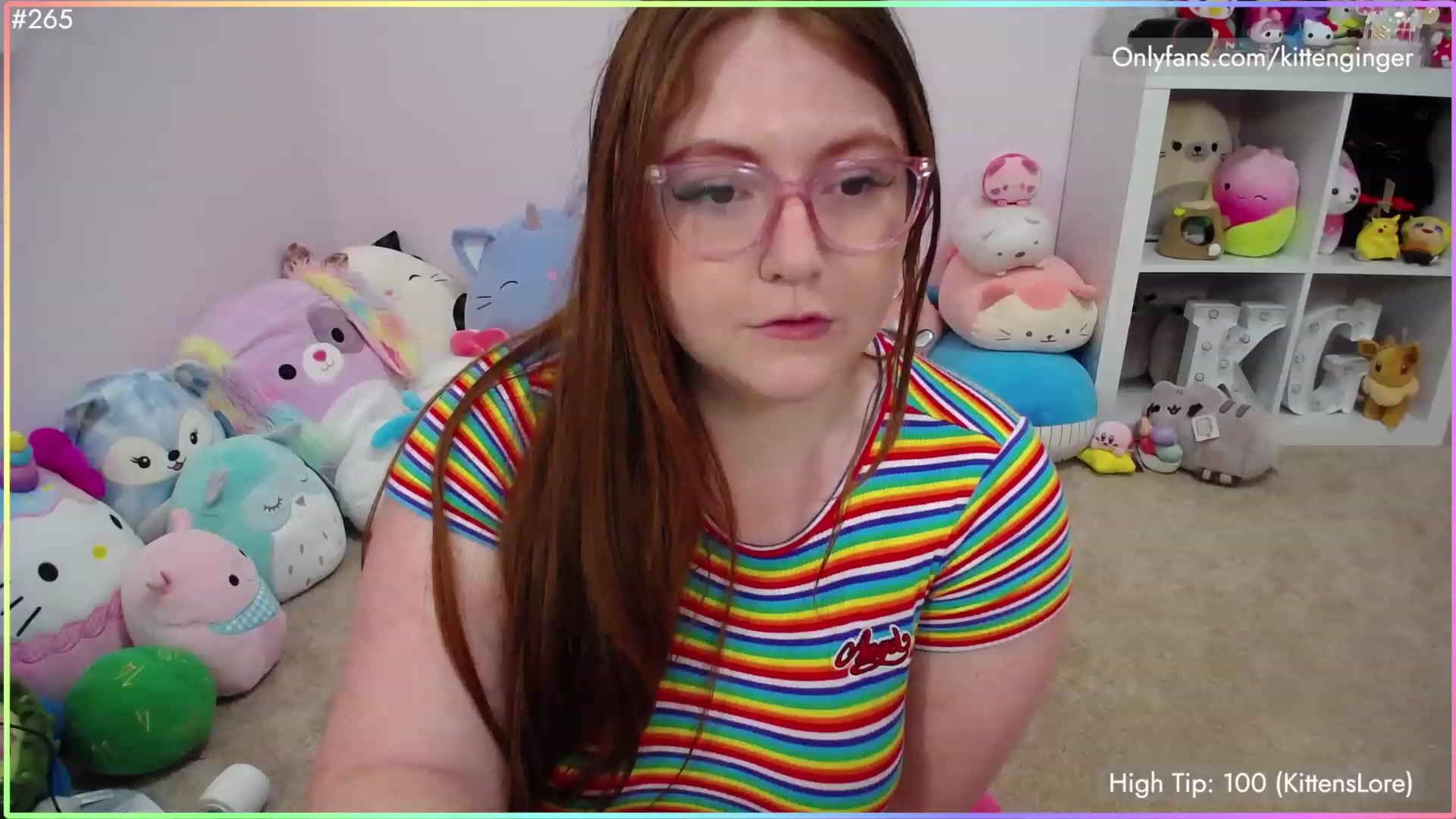 Gallery image thumbnail from KittenGinger's myfreecams stream on, 07/03/2023, 04:10 image 12 of 20