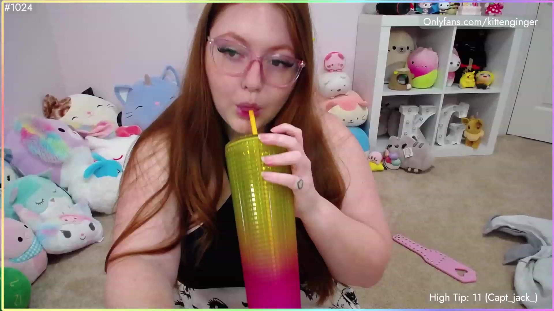 Gallery image thumbnail from KittenGinger's myfreecams stream on, 07/11/2023, 03:55 image 14 of 20