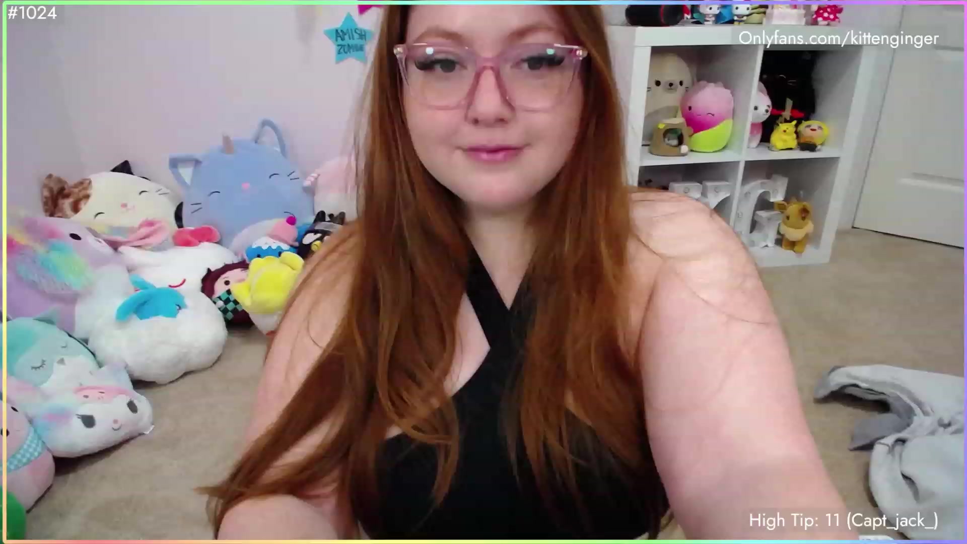 Gallery image thumbnail from KittenGinger's myfreecams stream on, 07/11/2023, 03:55 image 18 of 20