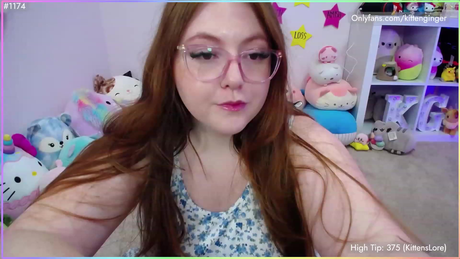 Gallery image thumbnail from KittenGinger's myfreecams stream on, 07/13/2023, 04:46 image 15 of 20