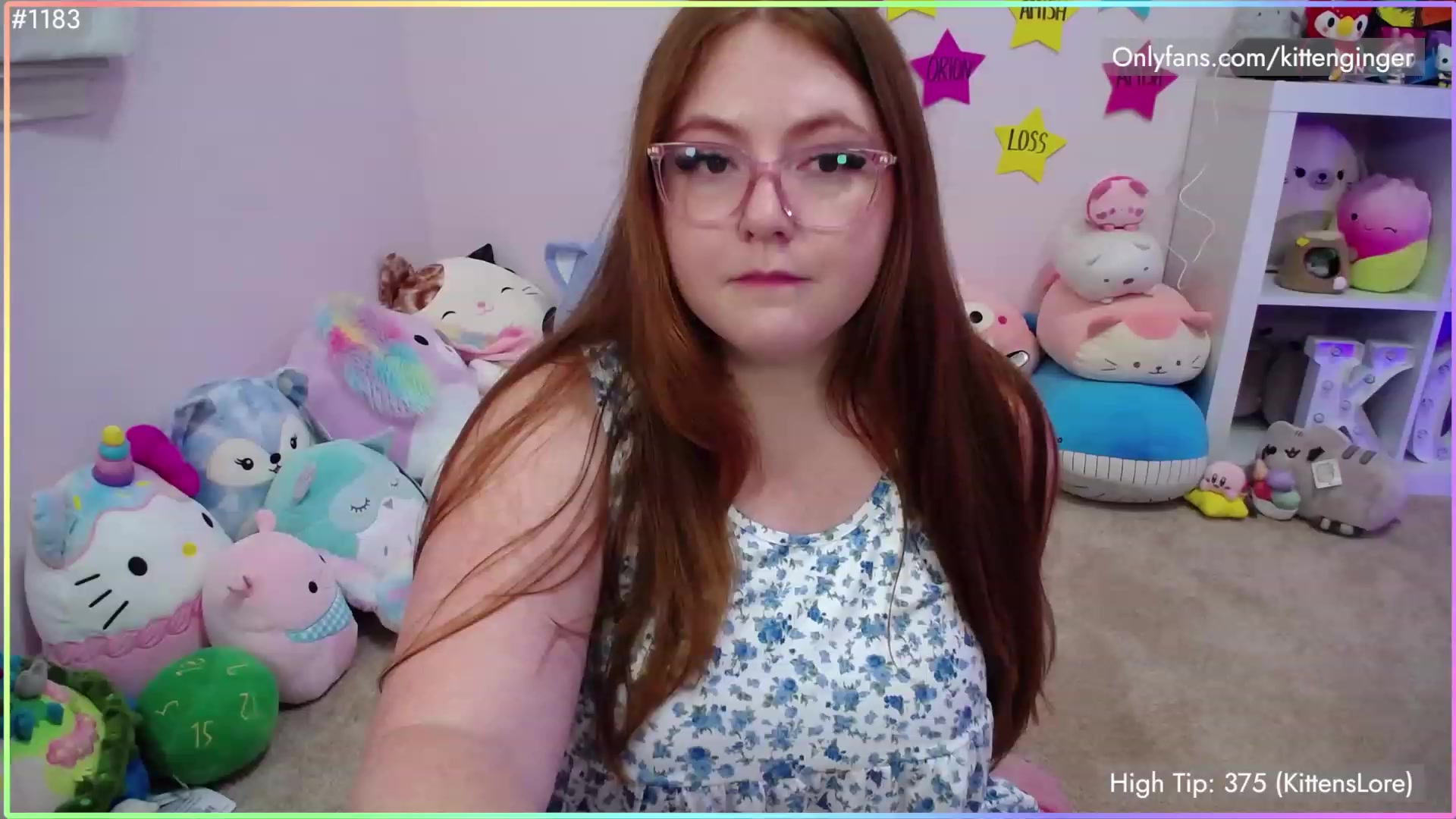Gallery image thumbnail from KittenGinger's myfreecams stream on, 07/13/2023, 04:46 image 13 of 20