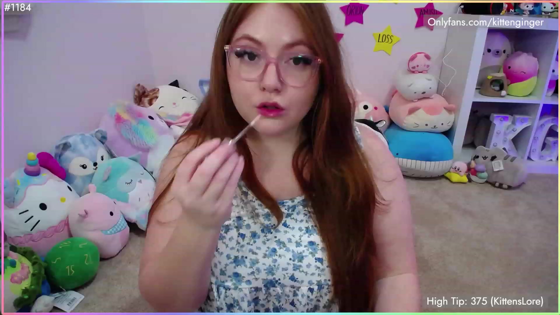 Gallery image thumbnail from KittenGinger's myfreecams stream on, 07/13/2023, 04:46 image 14 of 20