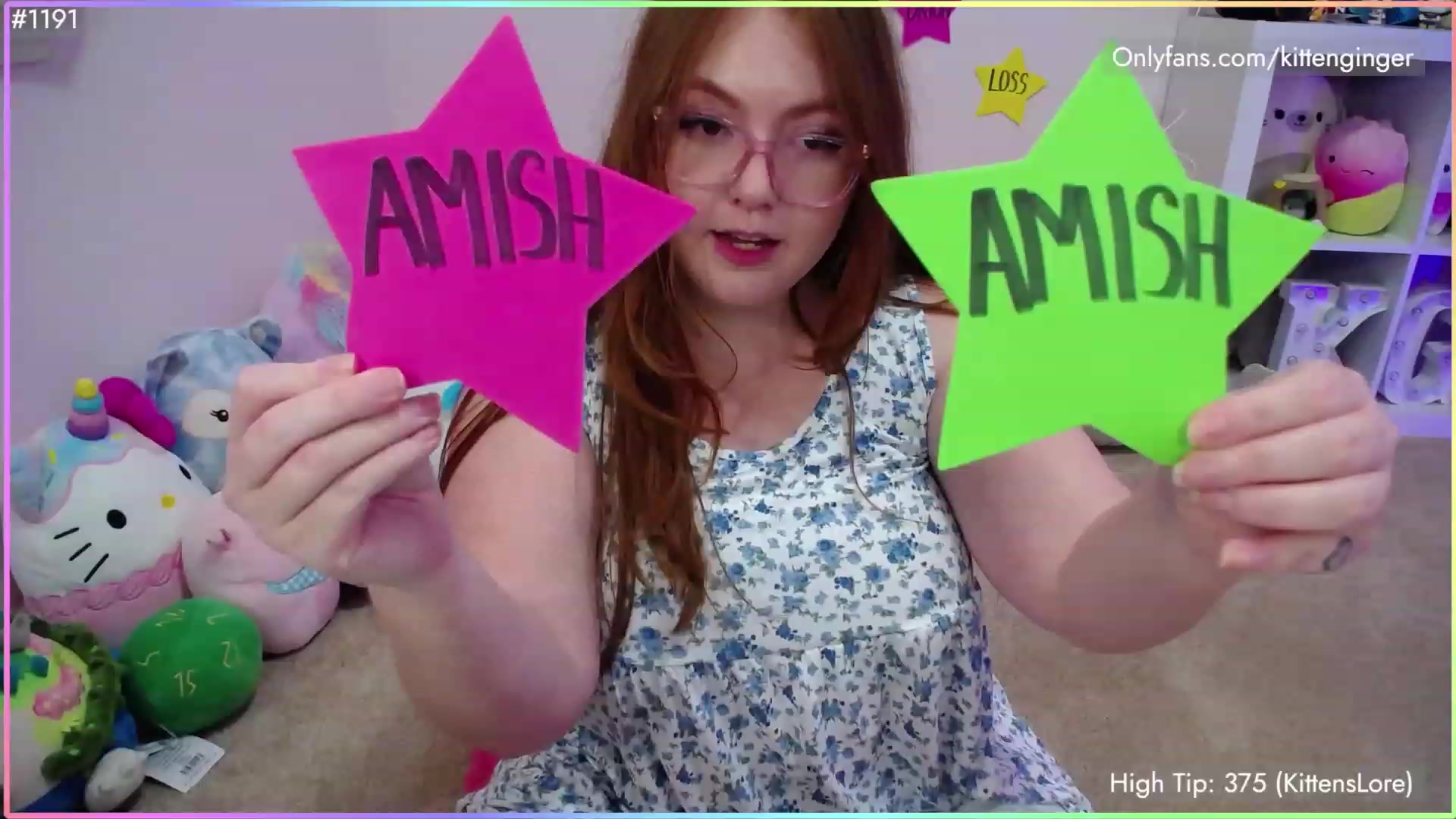 Gallery image thumbnail from KittenGinger's myfreecams stream on, 07/13/2023, 04:46 image 10 of 20