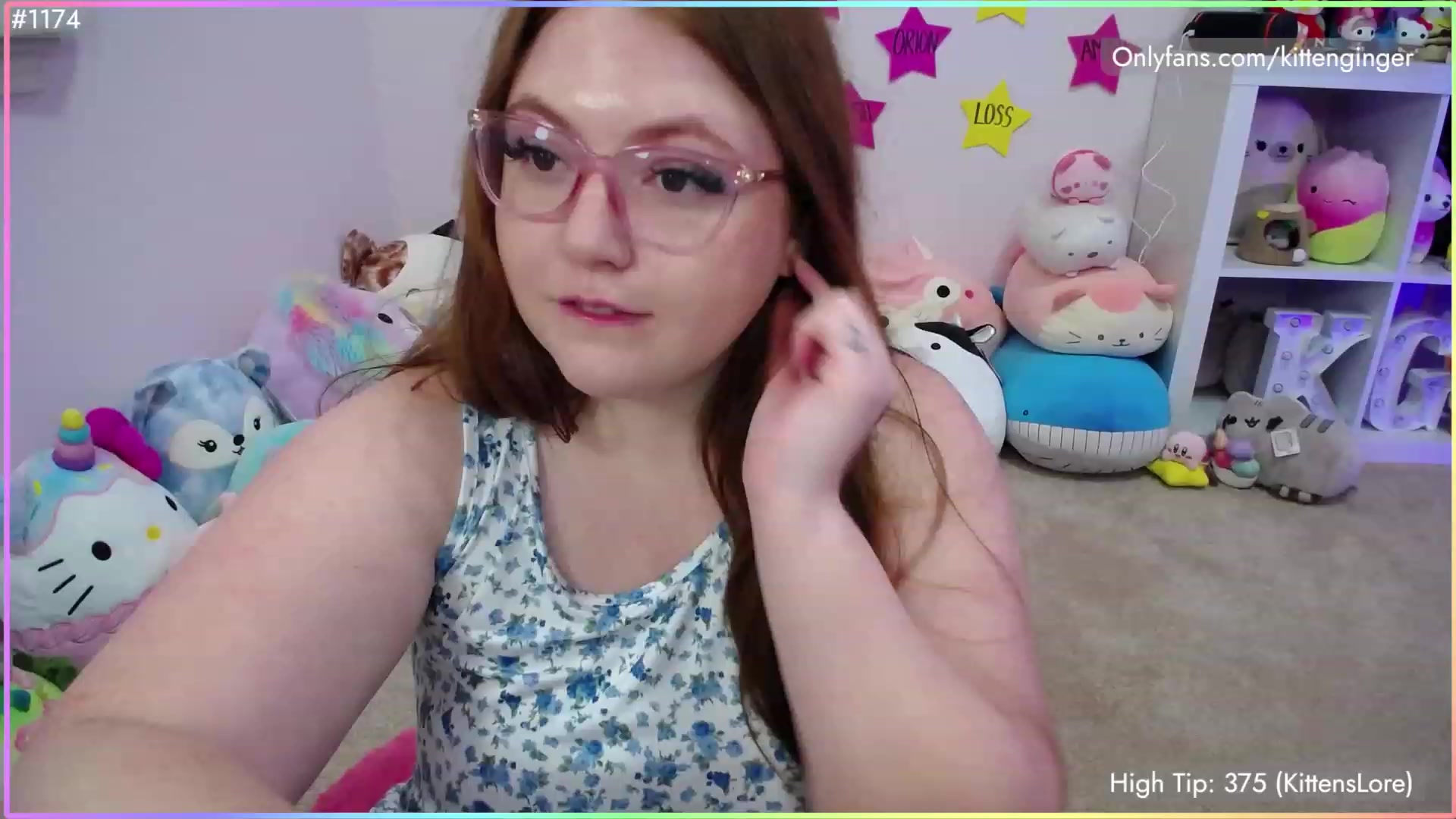 Gallery image thumbnail from KittenGinger's myfreecams stream on, 07/13/2023, 04:46 image 19 of 20