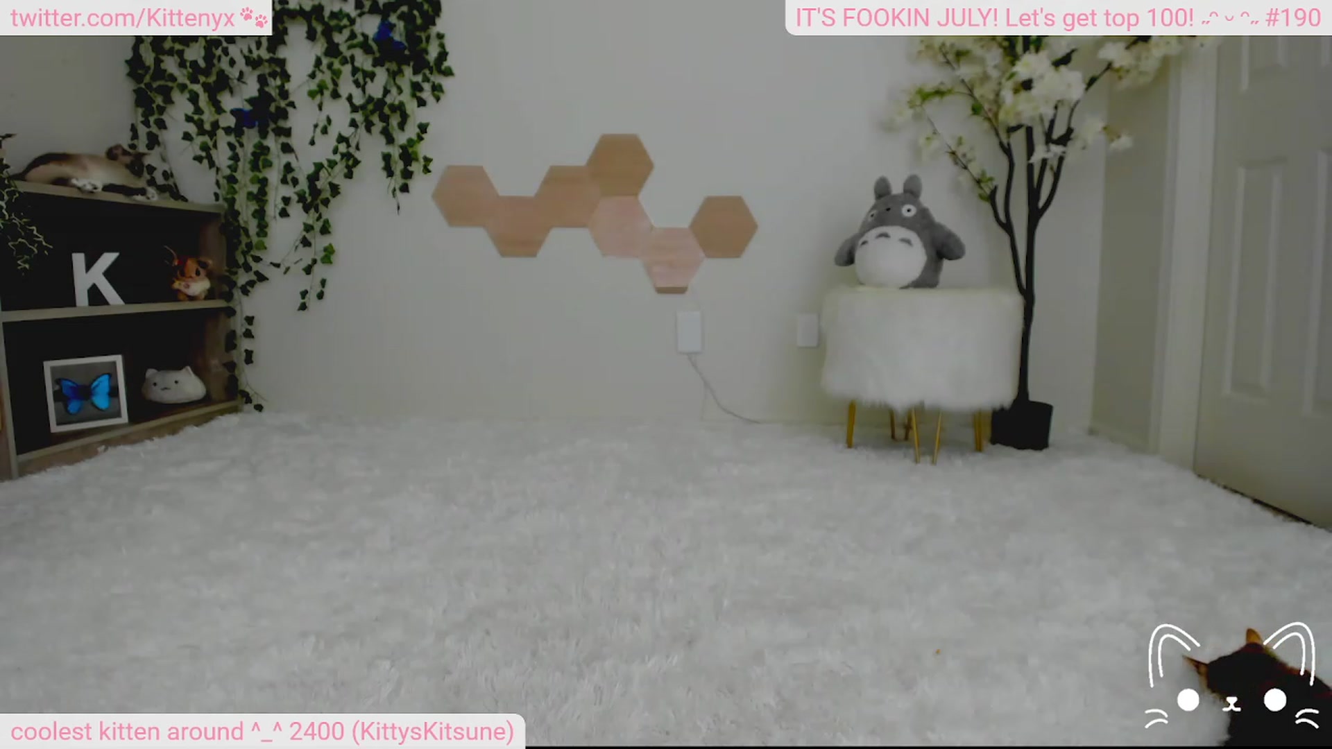 Gallery image thumbnail from Kittenyx's myfreecams stream on, 07/04/2023, 06:39 image 19 of 20