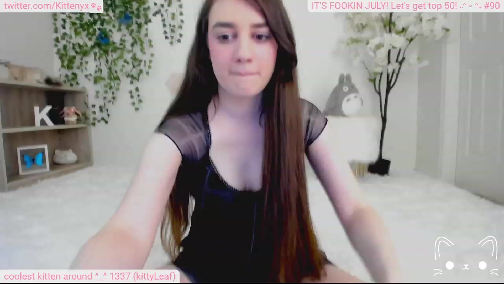Gallery image thumbnail from Kittenyx's myfreecams stream on, 07/16/2023, 05:56 image 1 of 20