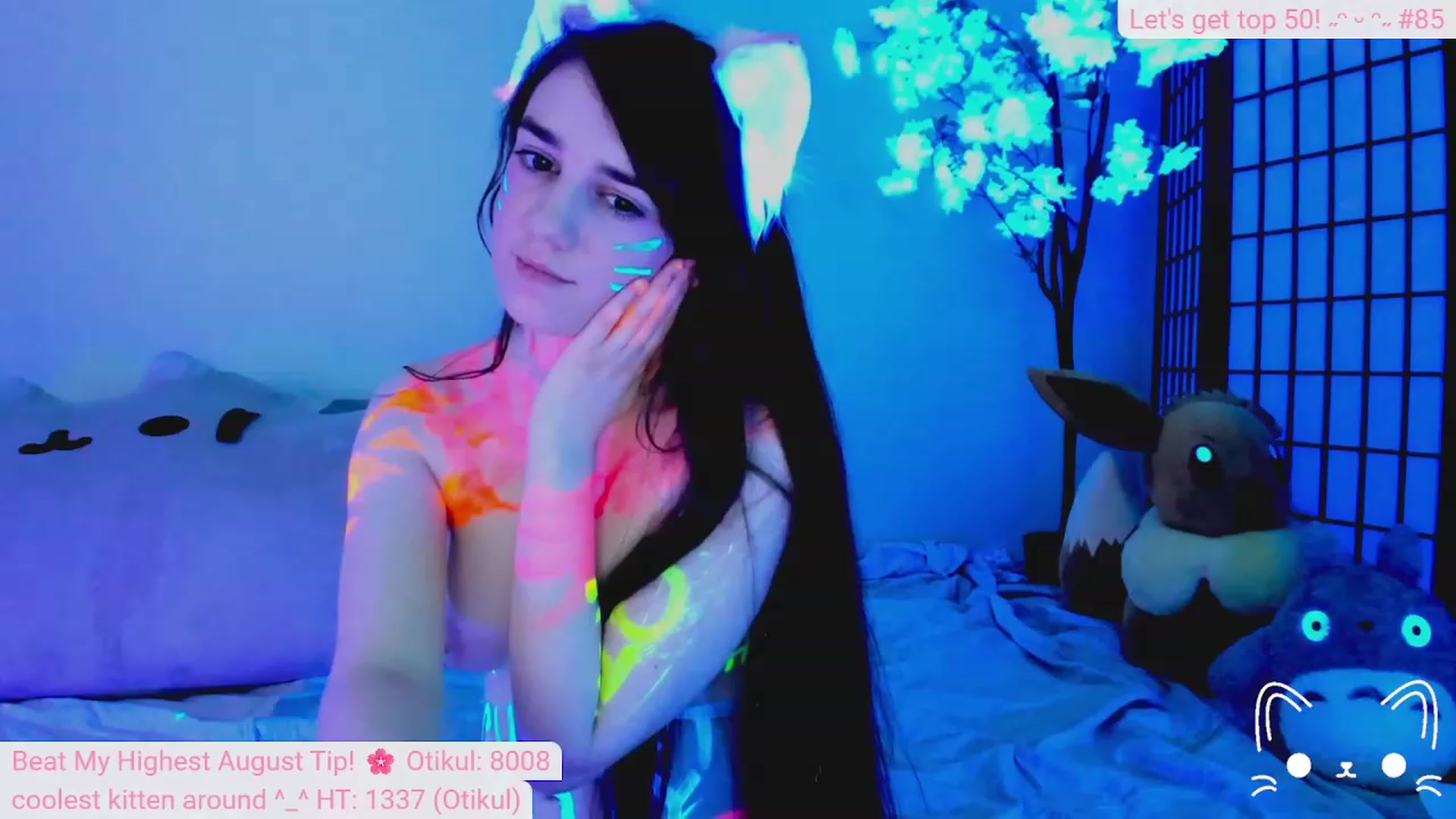 Gallery image thumbnail from Kittenyx's myfreecams stream on, 09/01/2023, 07:01 image 9 of 20