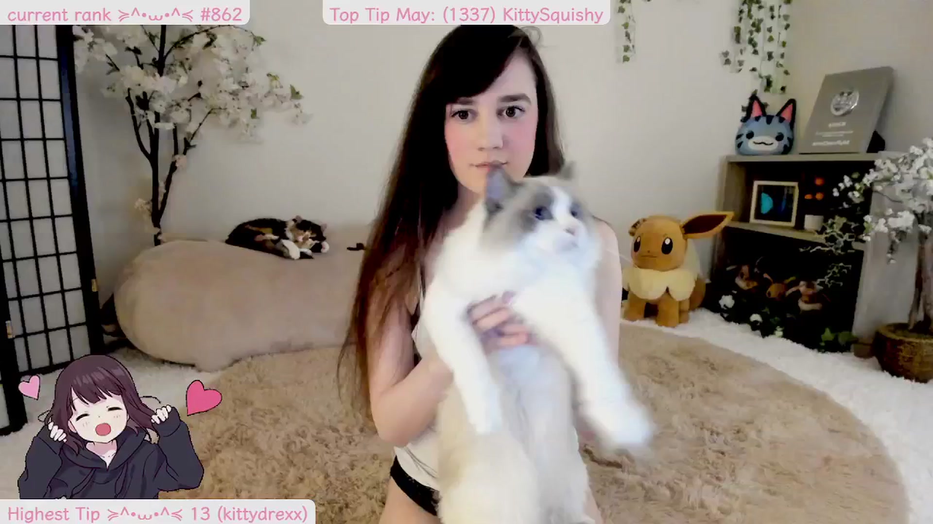 Gallery image thumbnail from Kittenyx's myfreecams stream on, 05/06/2025, 05:39 image 2 of 20