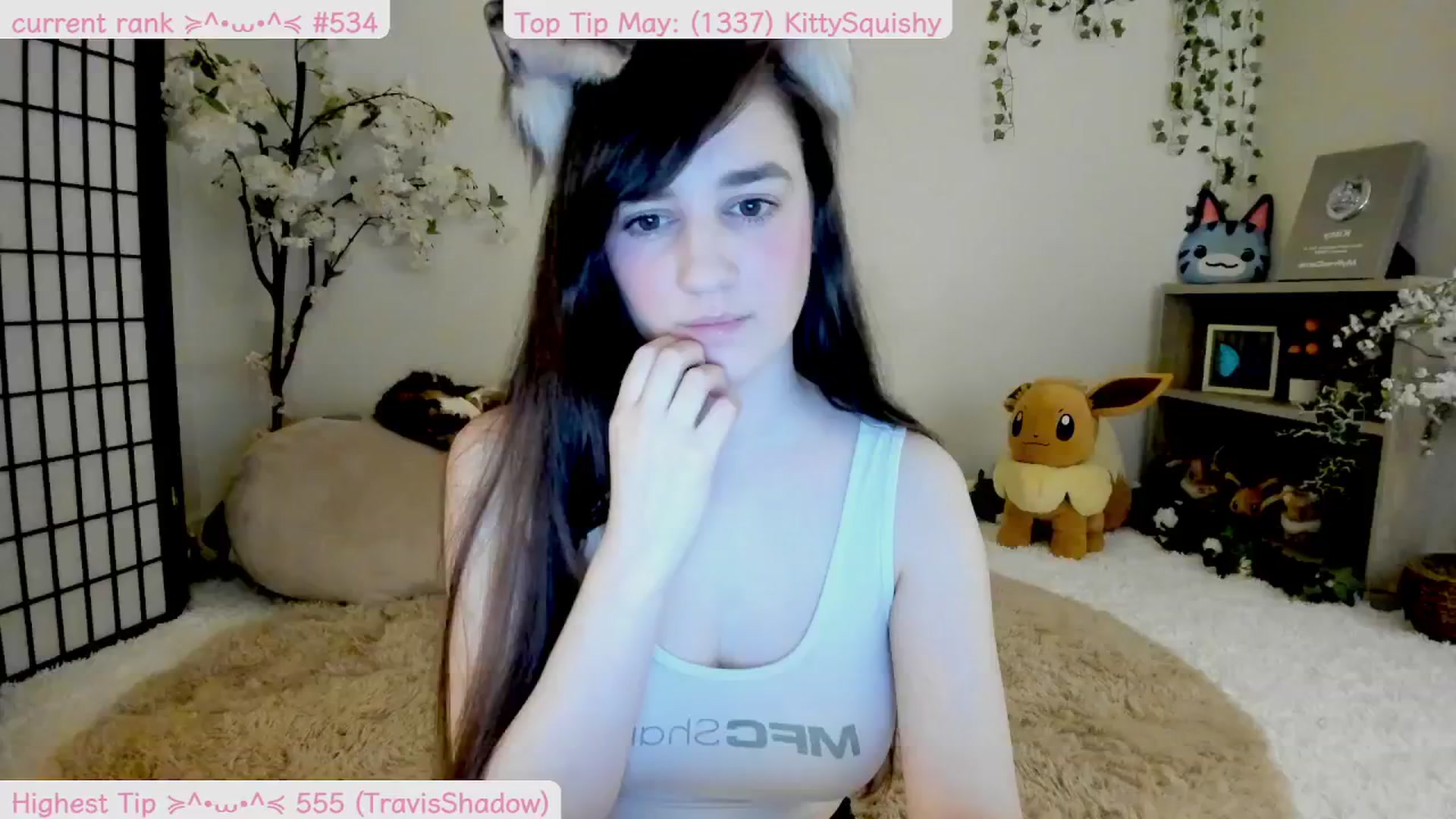 Gallery image thumbnail from Kittenyx's myfreecams stream on, 05/08/2025, 07:31 image 15 of 20
