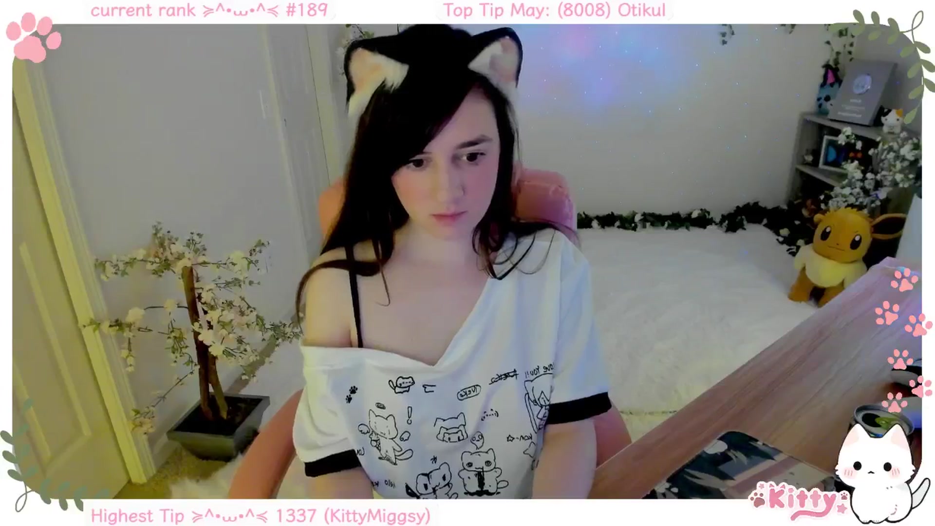 Gallery image thumbnail from Kittenyx's myfreecams stream on, 05/29/2025, 08:28 image 16 of 20