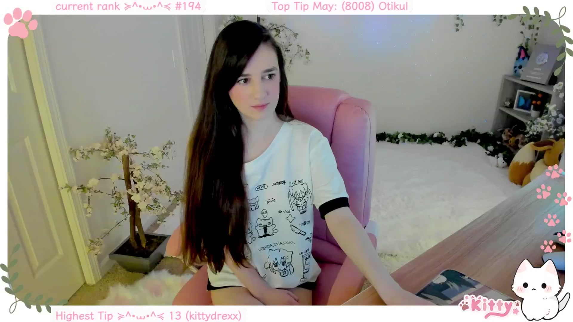 Gallery image thumbnail from Kittenyx's myfreecams stream on, 05/29/2025, 08:28 image 1 of 20