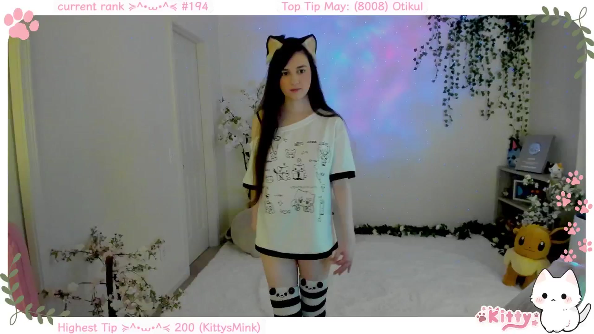 Gallery image thumbnail from Kittenyx's myfreecams stream on, 05/29/2025, 08:28 image 8 of 20