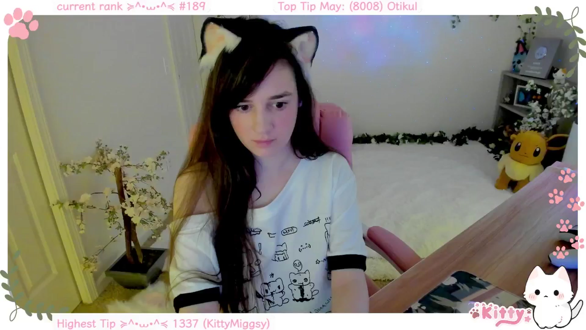 Gallery image thumbnail from Kittenyx's myfreecams stream on, 05/29/2025, 09:40 image 9 of 20