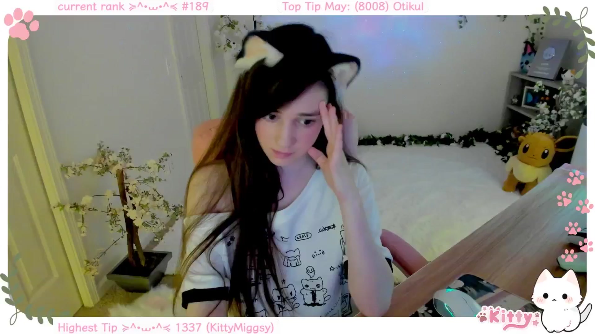 Gallery image thumbnail from Kittenyx's myfreecams stream on, 05/29/2025, 09:40 image 8 of 20
