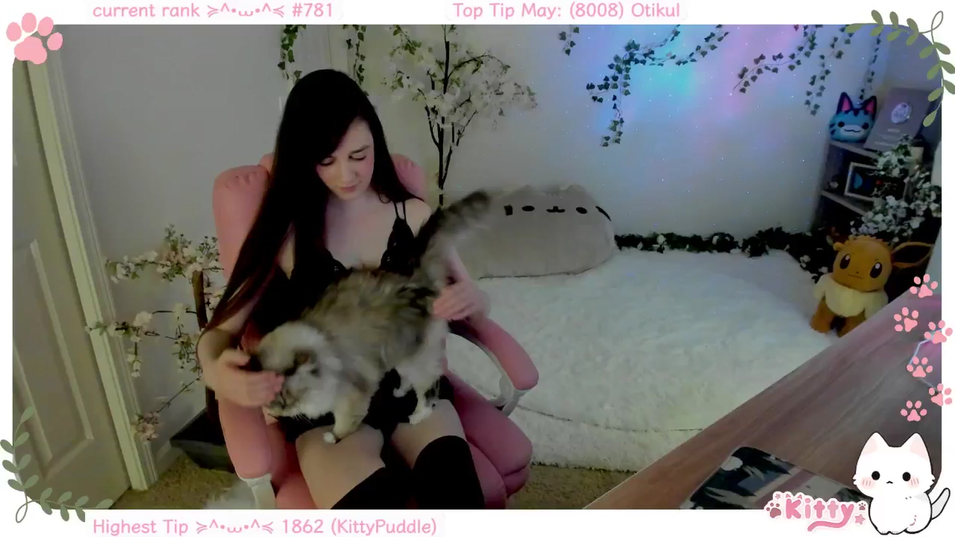 Gallery image thumbnail from Kittenyx's myfreecams stream on, 06/03/2025, 07:35 image 9 of 20