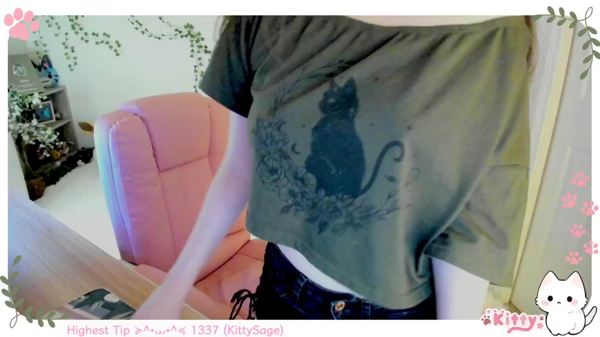Gallery image thumbnail from Kittenyx's myfreecams stream on, 07/04/2025, 07:28 image 13 of 20