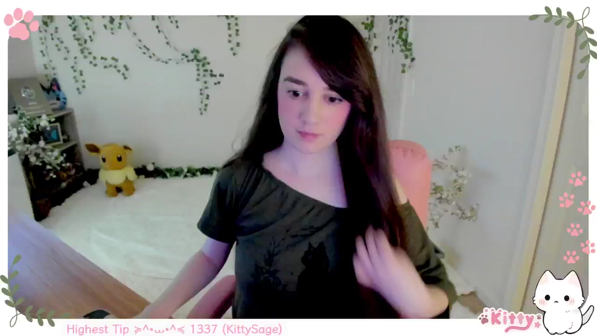 Gallery image thumbnail from Kittenyx's myfreecams stream on, 07/04/2025, 07:28 image 9 of 20
