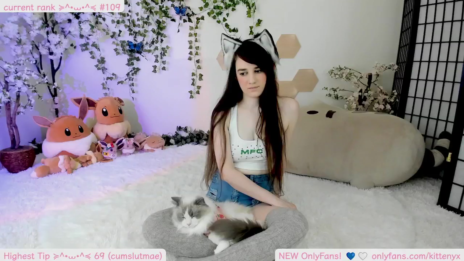 Gallery image thumbnail from Kittenyx's myfreecams stream on, 09/14/2025, 06:19 image 12 of 20