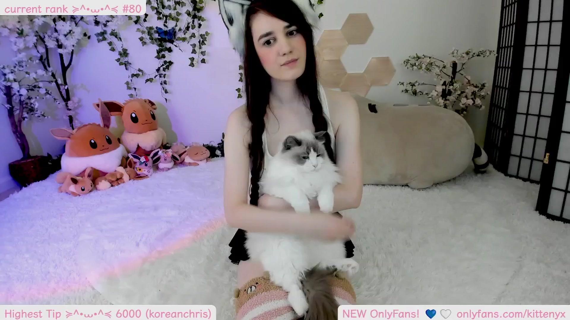 Gallery image thumbnail from Kittenyx's myfreecams stream on, 09/16/2025, 07:06 image 16 of 20