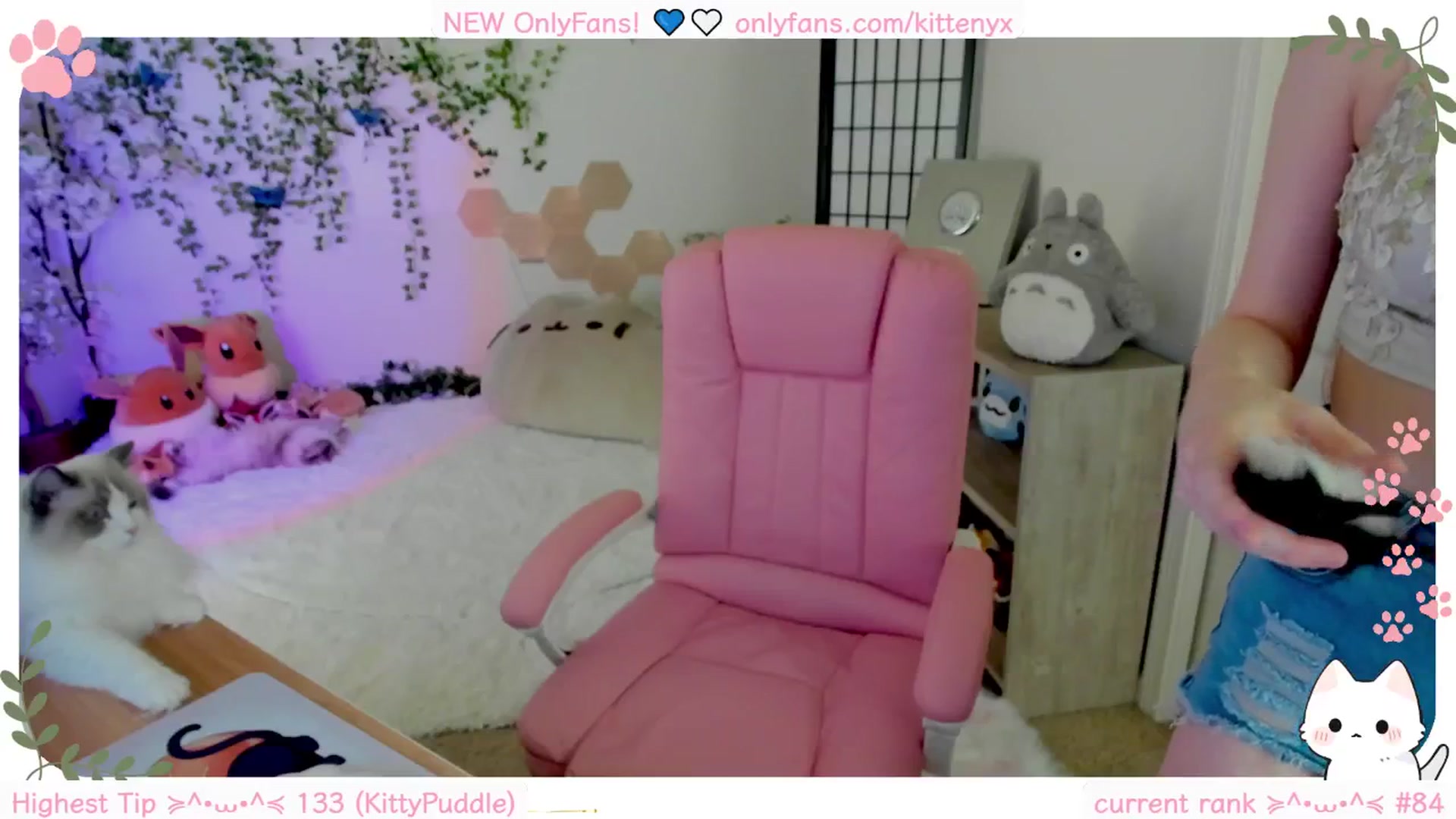 Gallery image thumbnail from Kittenyx's myfreecams stream on, 09/17/2025, 05:37 image 11 of 20