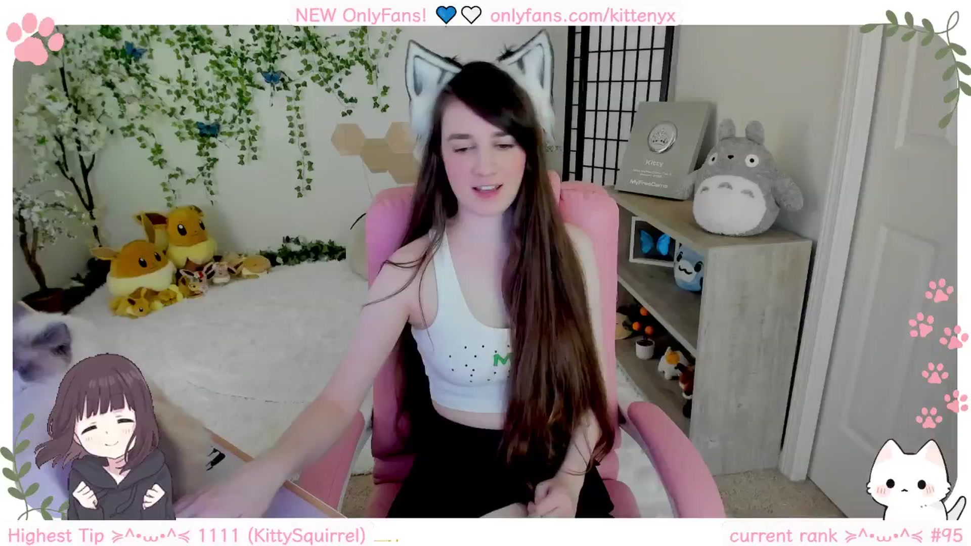Gallery image thumbnail from Kittenyx's myfreecams stream on, 09/20/2025, 09:09 image 4 of 20