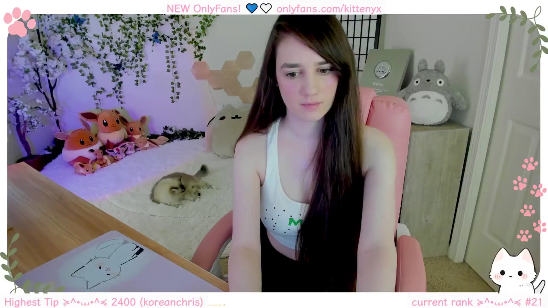 Gallery image thumbnail from Kittenyx's myfreecams stream on, 10/01/2025, 08:24 image 10 of 20