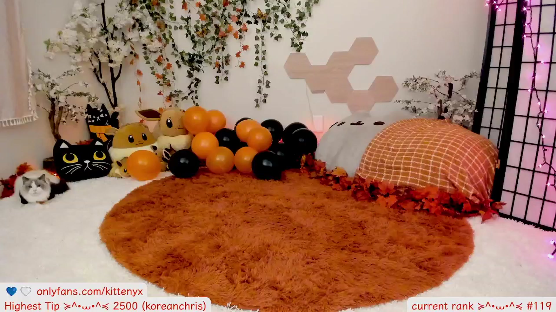 Gallery image thumbnail from Kittenyx's myfreecams stream on, 10/02/2025, 07:26 image 4 of 20