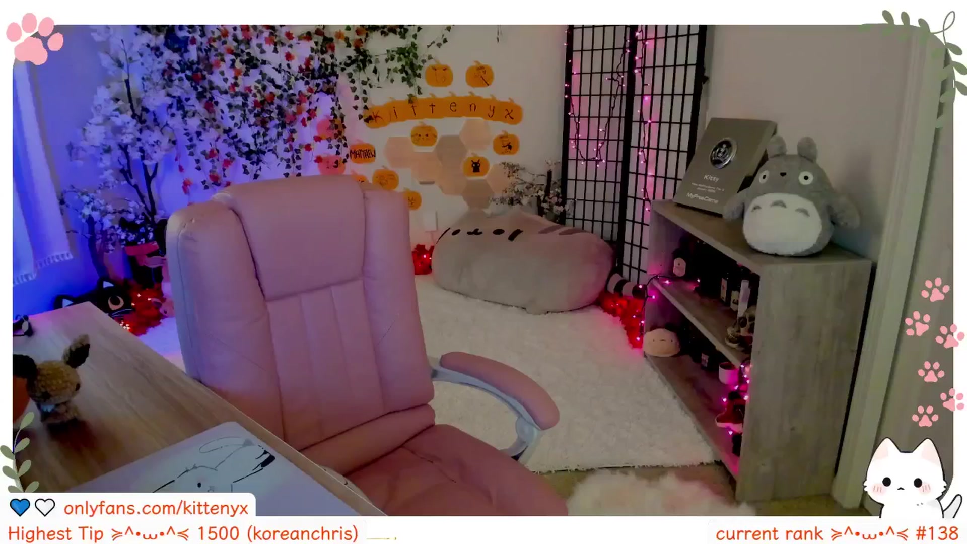 Gallery image thumbnail from Kittenyx's myfreecams stream on, 10/24/2025, 10:10 image 15 of 20