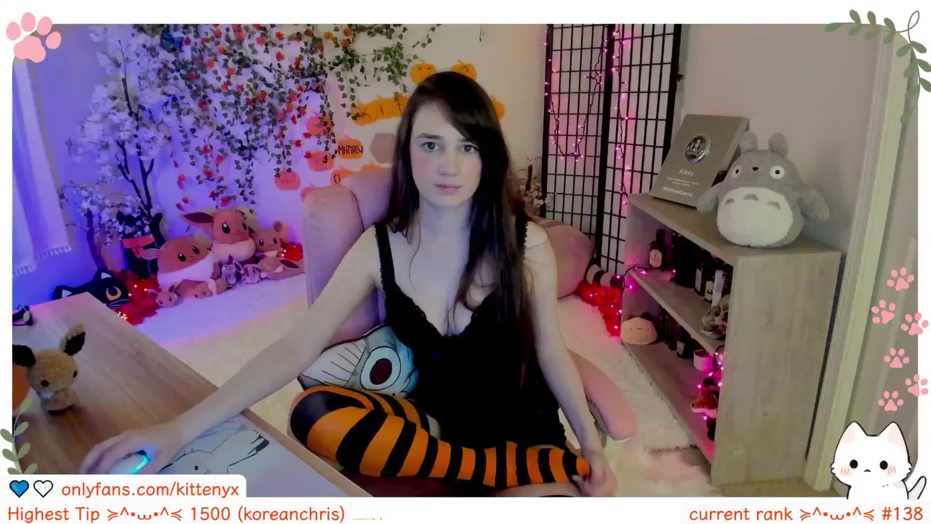 Gallery image thumbnail from Kittenyx's myfreecams stream on, 10/24/2025, 10:10 image 13 of 20