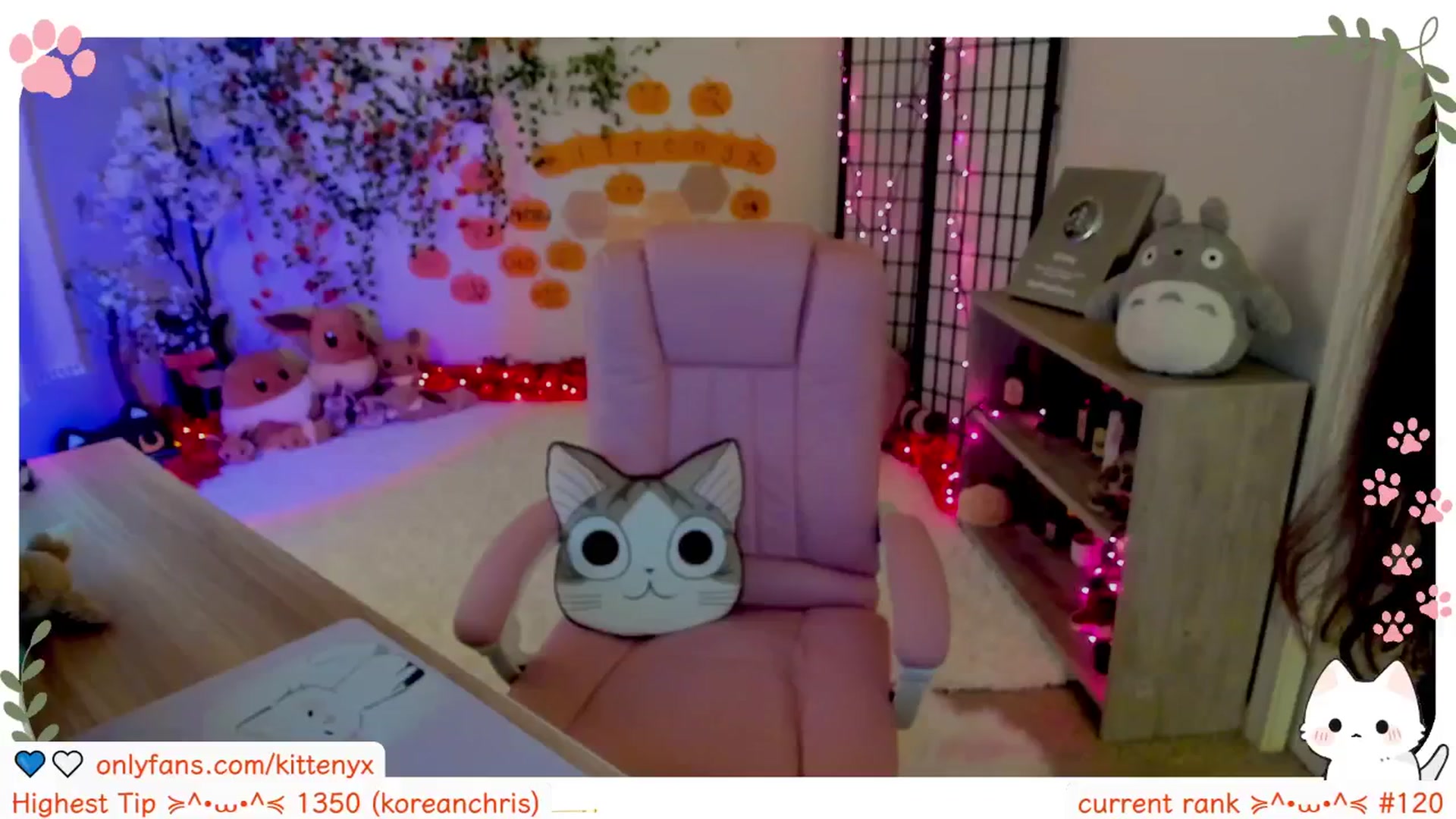 Gallery image thumbnail from Kittenyx's myfreecams stream on, 10/25/2025, 09:30 image 6 of 20