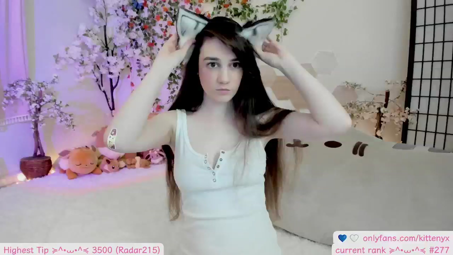 Gallery image thumbnail from Kittenyx's myfreecams stream on, 11/10/2025, 08:00 image 17 of 20