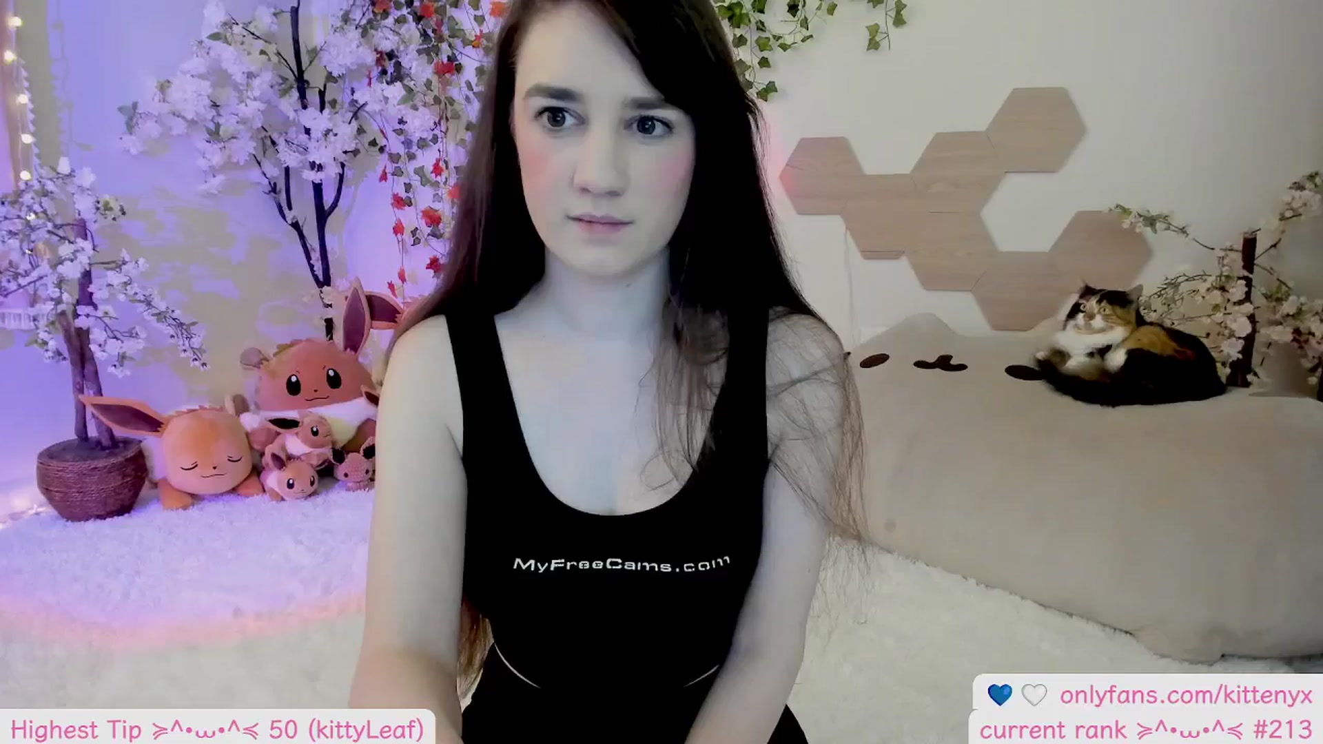Gallery image thumbnail from Kittenyx's myfreecams stream on, 11/21/2025, 06:38 image 13 of 20