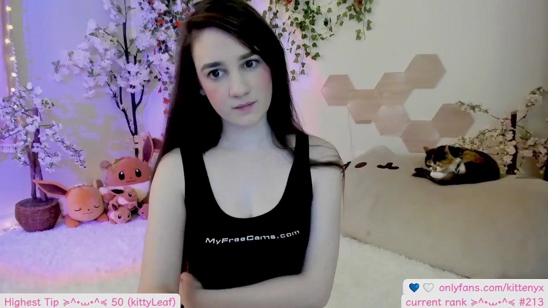 Gallery image thumbnail from Kittenyx's myfreecams stream on, 11/21/2025, 06:38 image 20 of 20