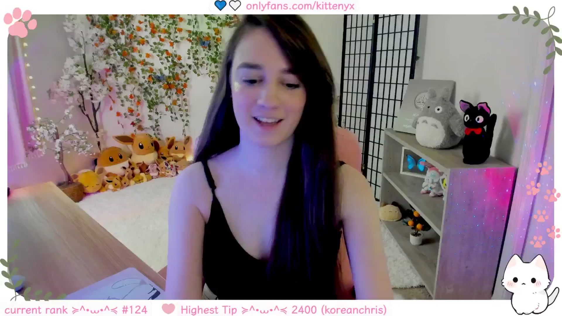 Gallery image thumbnail from Kittenyx's myfreecams stream on, 12/10/2025, 07:40 image 14 of 20