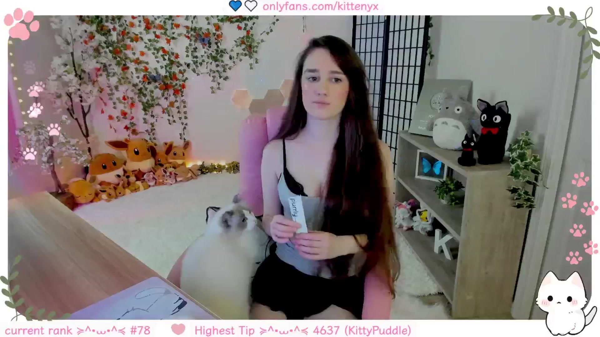 Gallery image thumbnail from Kittenyx's myfreecams stream on, 12/13/2025, 07:37 image 12 of 20