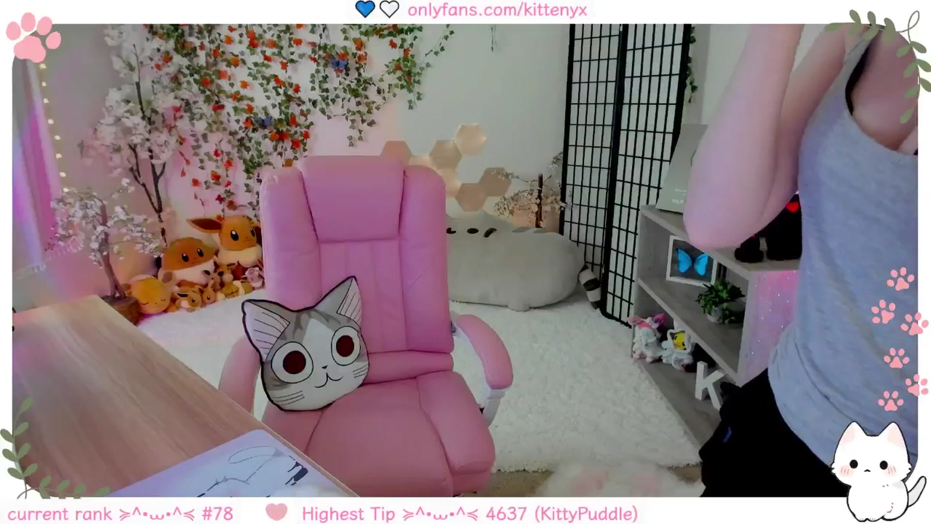 Gallery image thumbnail from Kittenyx's myfreecams stream on, 12/13/2025, 07:37 image 15 of 20