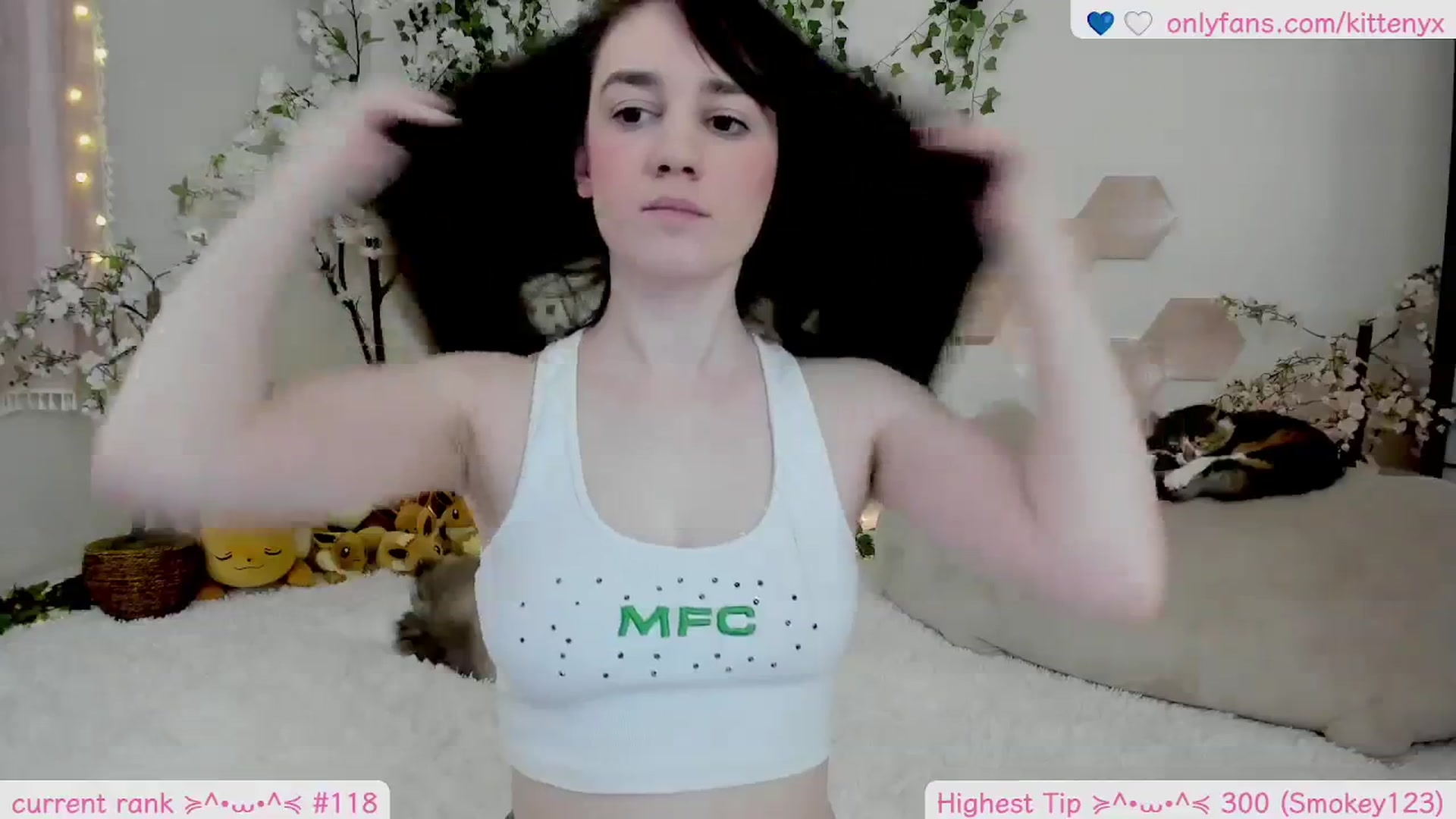Gallery image thumbnail from Kittenyx's myfreecams stream on, 01/12/2026, 09:57 image 16 of 20